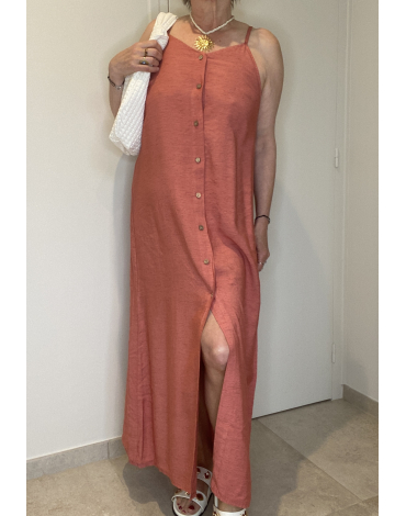 Robe Carmen en terracota