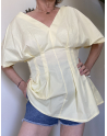 Tunique Kitty en jaune