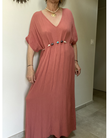 Robe Louisa en terracota