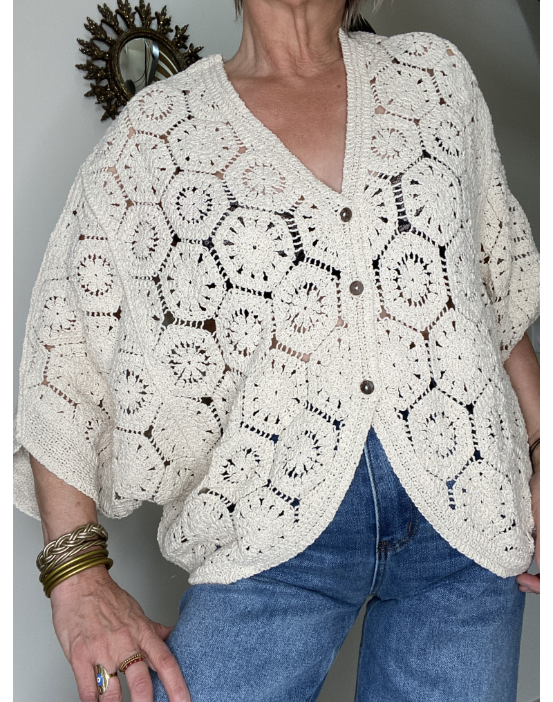 Gilet crochet Charlie