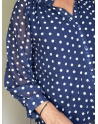 Blouse Lara en marine