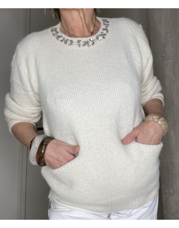 Pull bijoux Sam